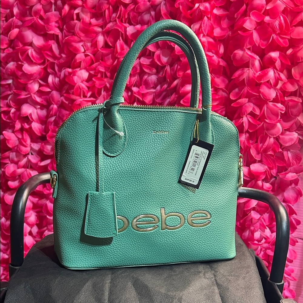 Bebe Aqua Satchel Bag